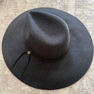 Goorin Bros Navy Wide Brimmed Hat